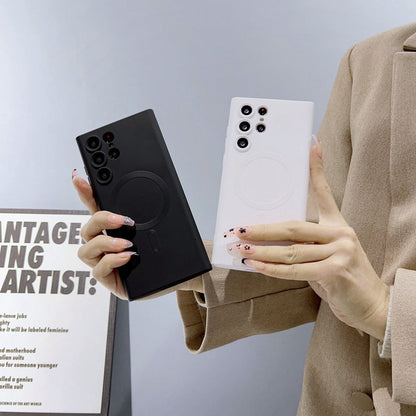 Suitable for Samsung S26 Ultra Liquid Phone Case Magsafes Magnetic Suction A25 Frosted Lens Film A17 Soft Case 56