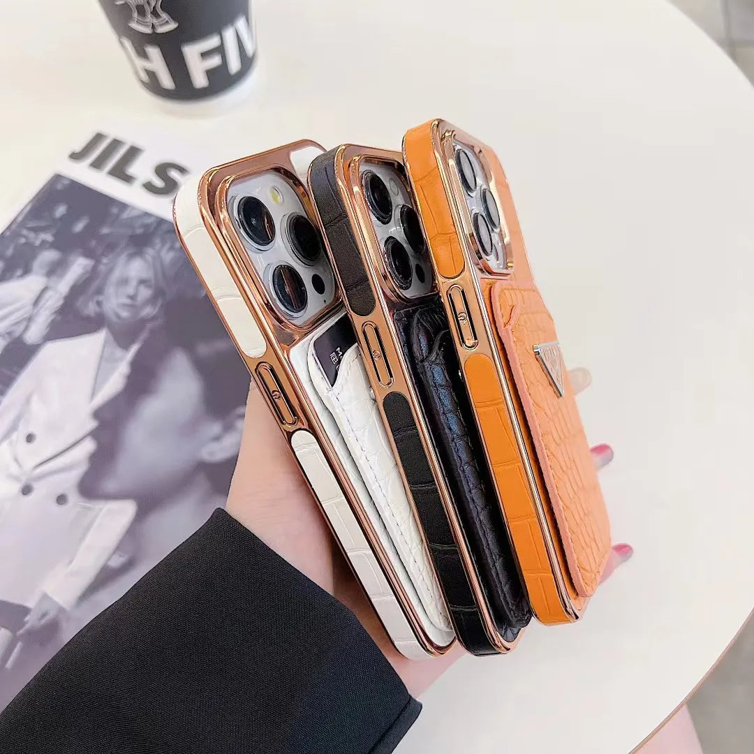 Prada Phone Case With Card Holder – Slim Clear Phone Case