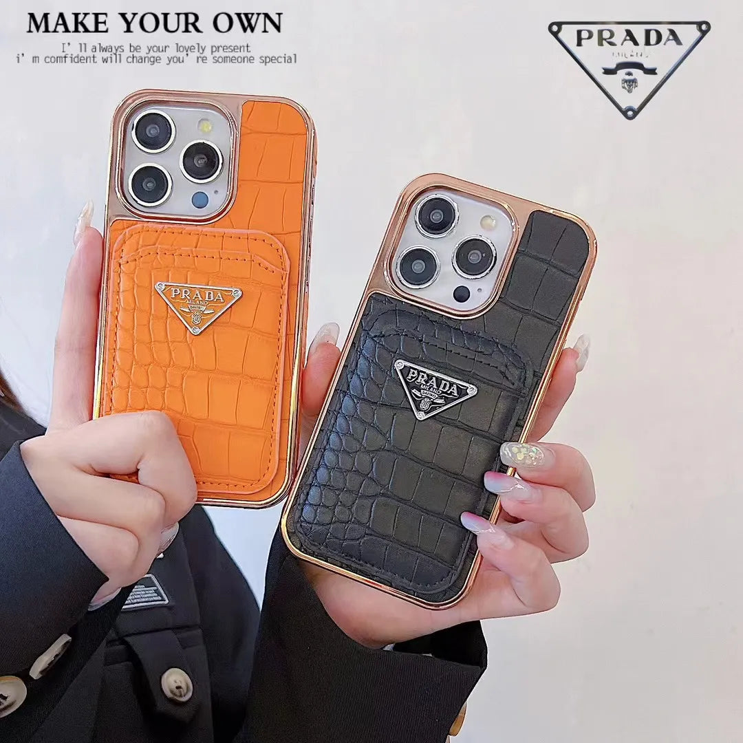 Prada Phone Case With Card Holder – Slim Clear Phone Case