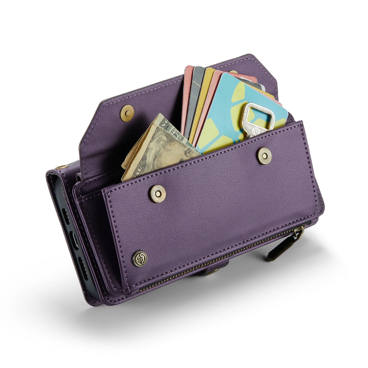 Mobile Phone Case Multifunctional Flip Zipper Wallet Mobile Phone Case Case Iphone  Phone Cases Mobile Phones Card Case