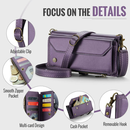 Mobile Phone Case Multifunctional Flip Zipper Wallet Mobile Phone Case Case Iphone  Phone Cases Mobile Phones Card Case