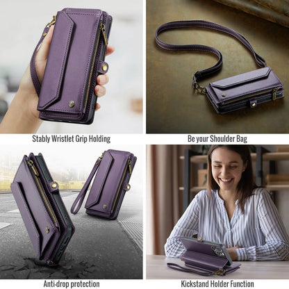 Mobile Phone Case Multifunctional Flip Zipper Wallet Mobile Phone Case Case Iphone  Phone Cases Mobile Phones Card Case