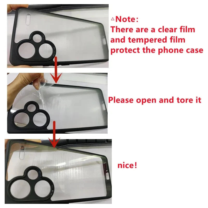 Clear Case For Nothing Phone 3a Cover Nothing Phone 3a Fundas Hard PC Camera Protector Shockproof Back Case For Nothing Phone 3a