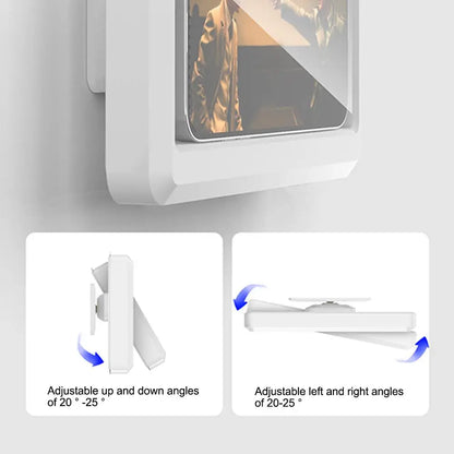 Bathroom Waterproof Phone Case Home Wall Phone Case Stand Box Self-adhesive Touch Screen Phone Cover Shower Sealing Storage