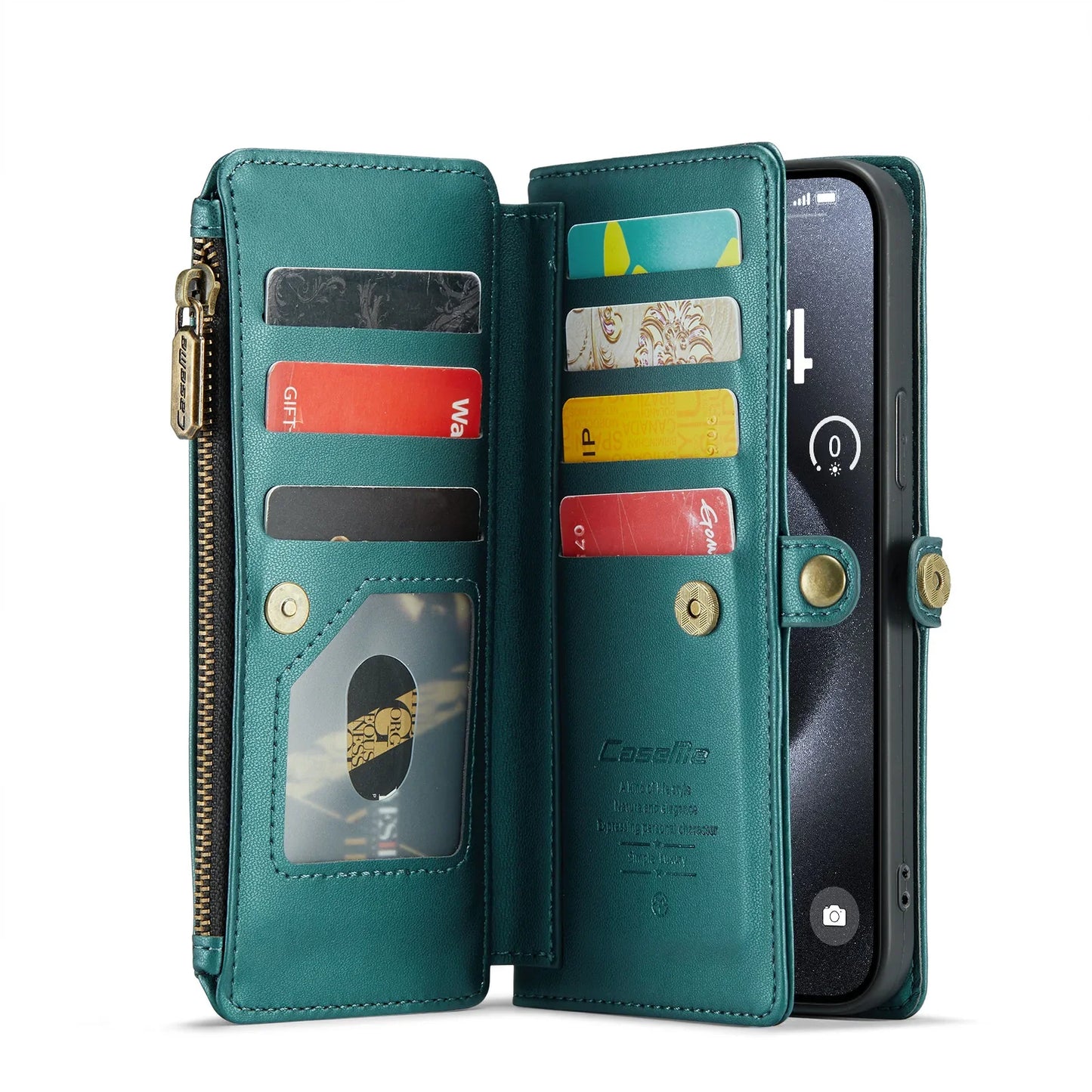 Mobile Phone Case Multifunctional Flip Zipper Wallet Mobile Phone Case Case Iphone  Phone Cases Mobile Phones Card Case