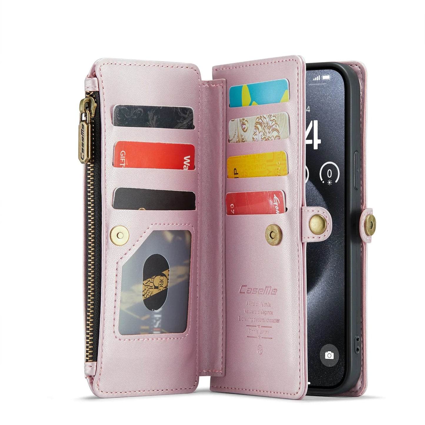 Mobile Phone Case Multifunctional Flip Zipper Wallet Mobile Phone Case Case Iphone  Phone Cases Mobile Phones Card Case
