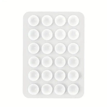 Silicone Suction Phone Holder Mat Multifunctional Suction Cup Wall Stand Square Anti-Slip Single-Sided Case Mount Back Sticker
