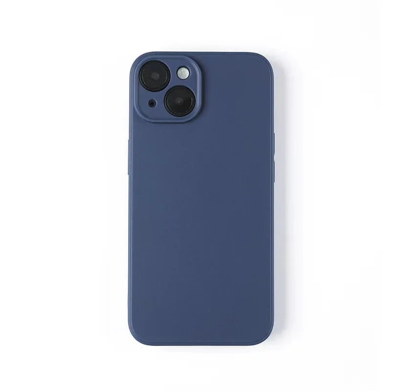 Liquid Silicone Phone Case for iphone 15 14 13 12 mini 11 16 Pro X XR XS Max 15 Plus Shockproof Soft Back Cover Cases