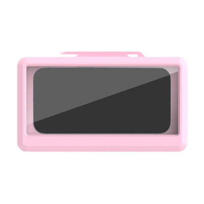 Bathroom Waterproof Phone Case Home Wall Phone Case Stand Box Self-adhesive Touch Screen Phone Cover Shower Sealing Storage