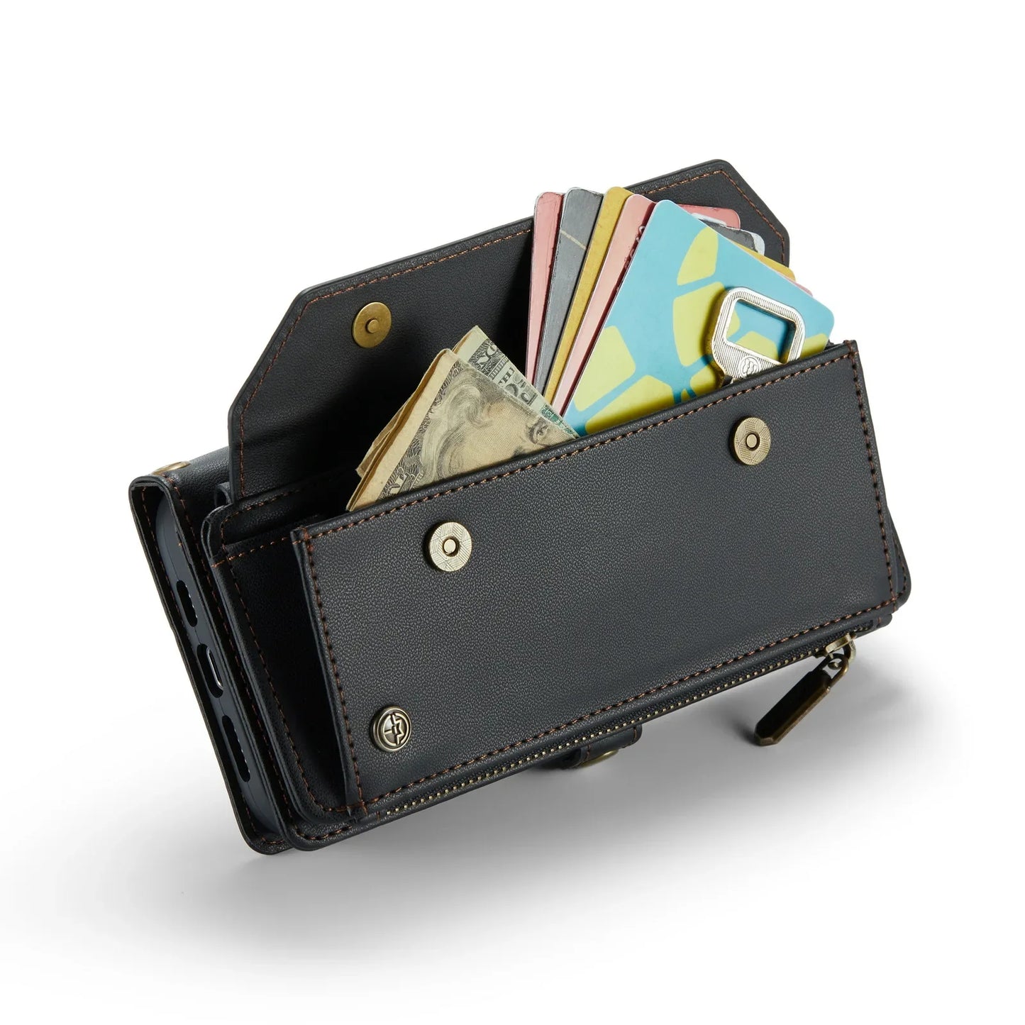 Mobile Phone Case Multifunctional Flip Zipper Wallet Mobile Phone Case Case Iphone  Phone Cases Mobile Phones Card Case