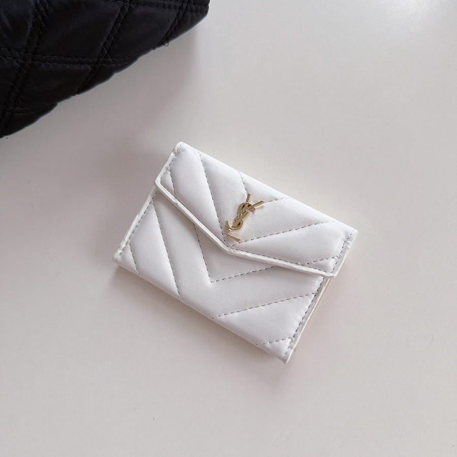 Classic YSL Wallet Card Holder - Luxury Edition
