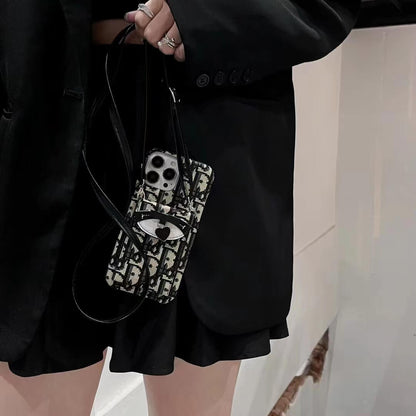 Dior Card Holder With Chain – Premium Designer Phone Case