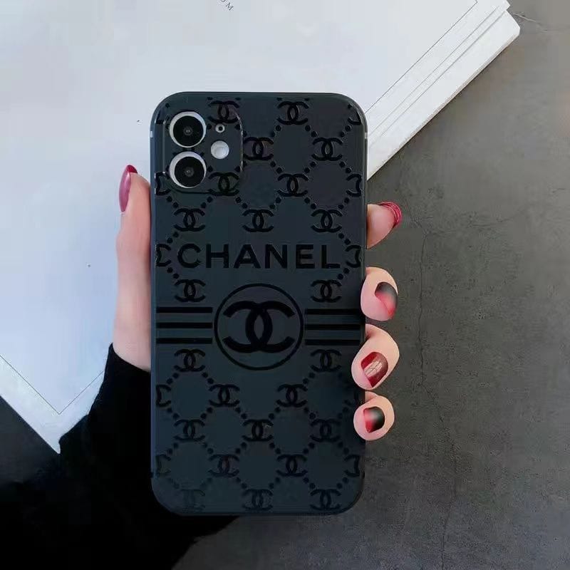Chanel iPhone 17 Pro case – card holder leather slim CC monogram designer phone cover