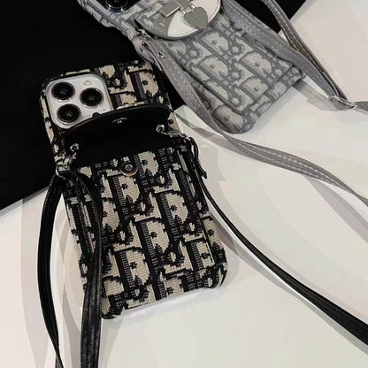 Dior Card Holder With Chain – Premium Designer Phone Case