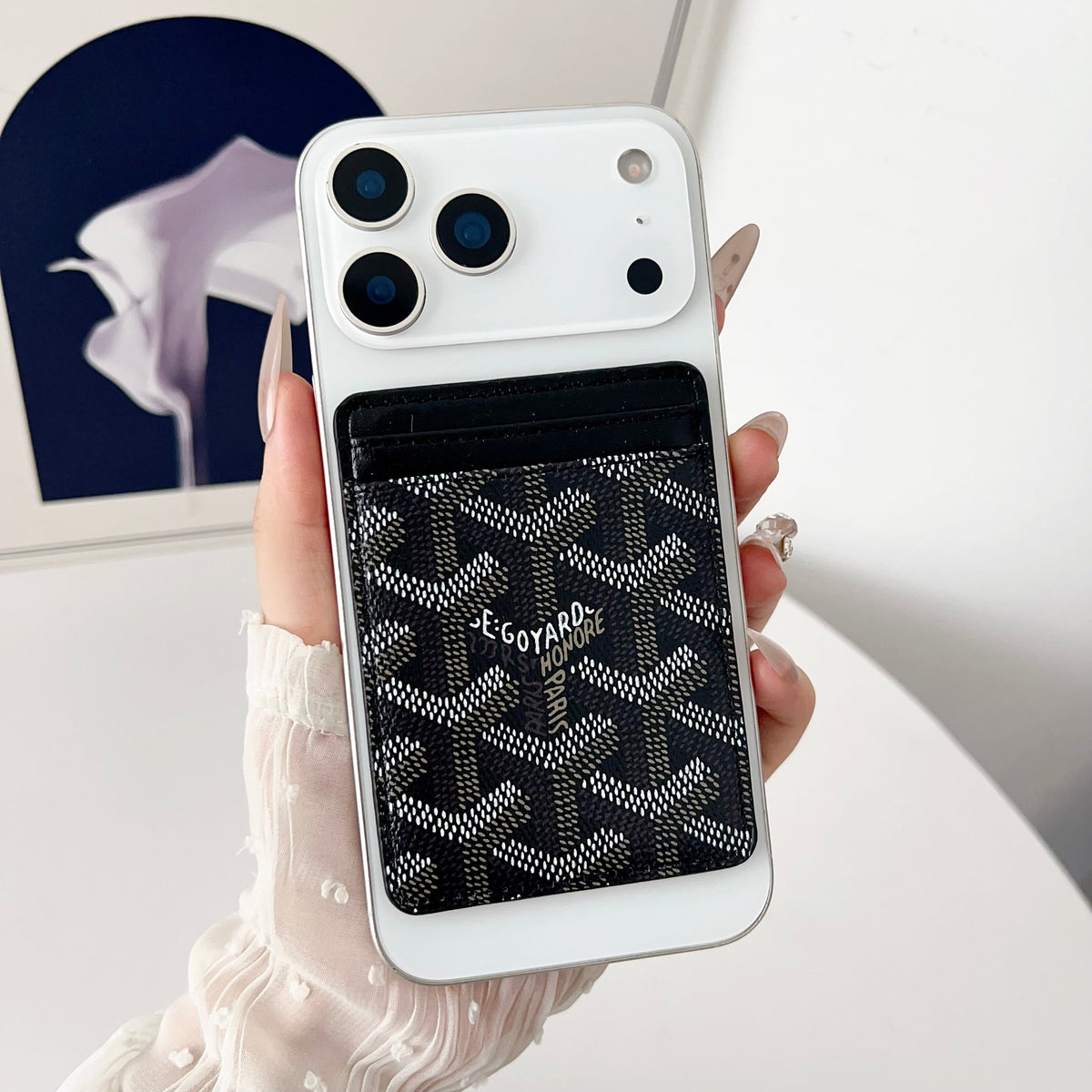 Goyard iPhone 13 Pro – MagSafe Premium Phone Case