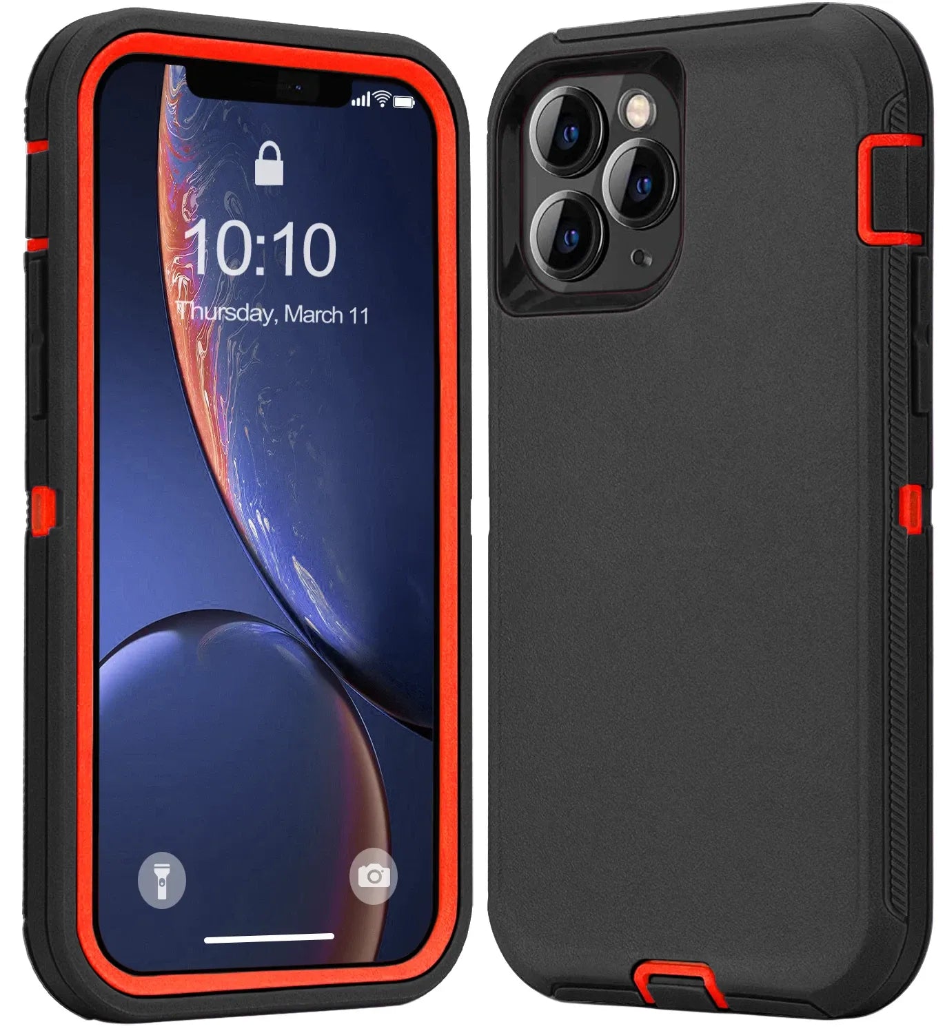 For iPhone 16 17 15 Pro Max 14 13 12 11 Phone Case Heavy Duty Shockproof
