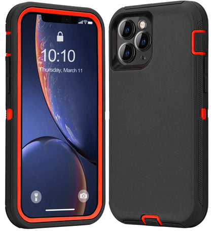 For iPhone 16 17 15 Pro Max 14 13 12 11 Phone Case Heavy Duty Shockproof