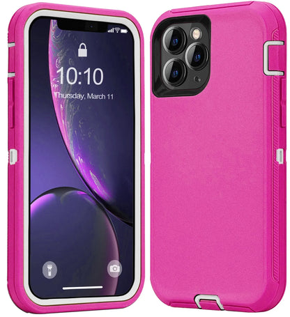 For iPhone 16 17 15 Pro Max 14 13 12 11 Phone Case Heavy Duty Shockproof