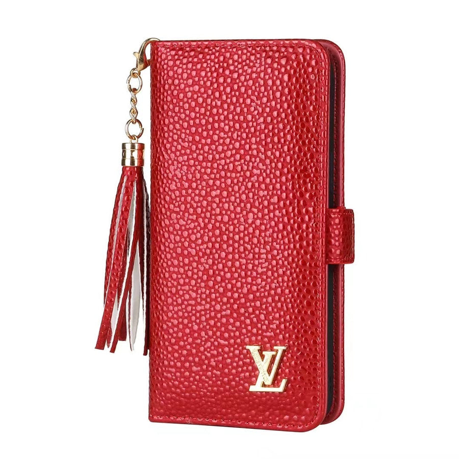 Louis Vuitton iPhone 13 case – monogram leather slim LV monogram designer phone cover