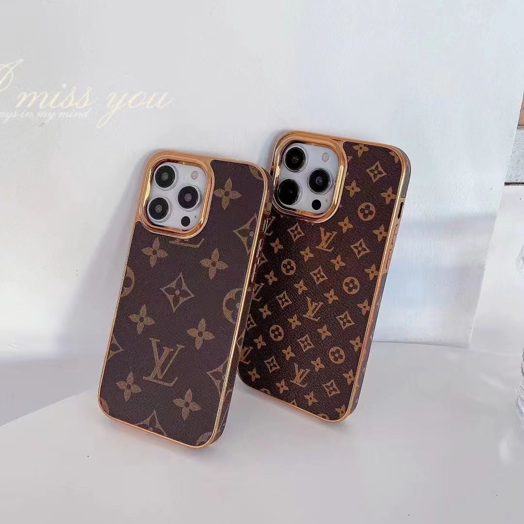 Louis Vuitton iPhone 14 case – luxury designer premium LV monogram designer phone cover