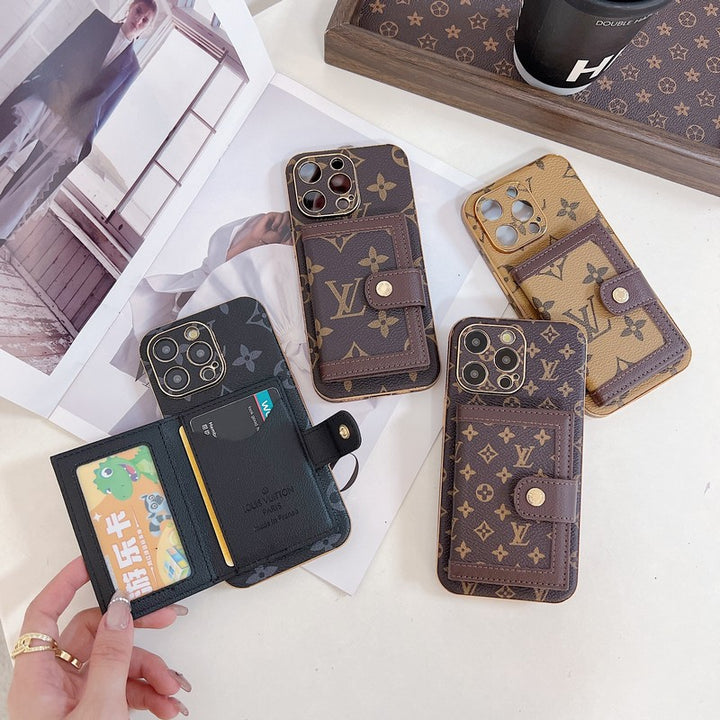 Louis Vuitton iPhone 14 case – luxury slim shockproof LV monogram designer phone cover
