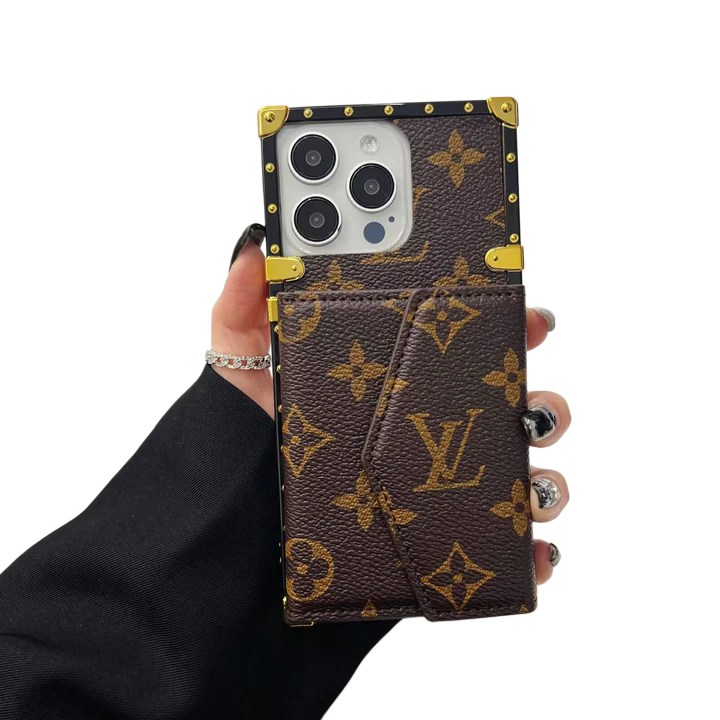 Louis Vuitton iPhone 14 Trunk case – luxury leather slim LV monogram designer phone cover