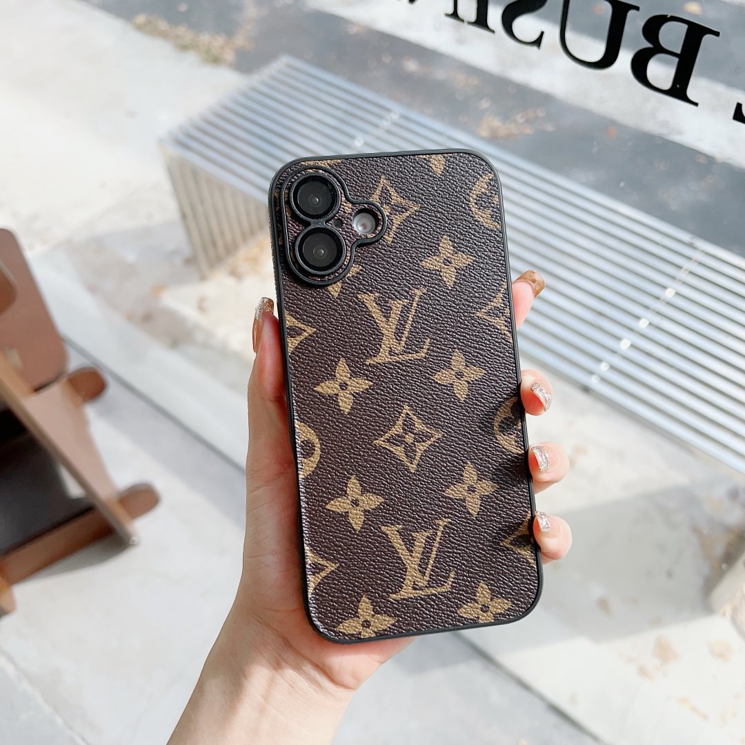 Louis Vuitton iPhone 15 case – luxury designer premium LV monogram designer phone cover