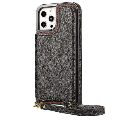 Louis Vuitton iPhone 15 case – luxury leather slim LV monogram designer phone cover
