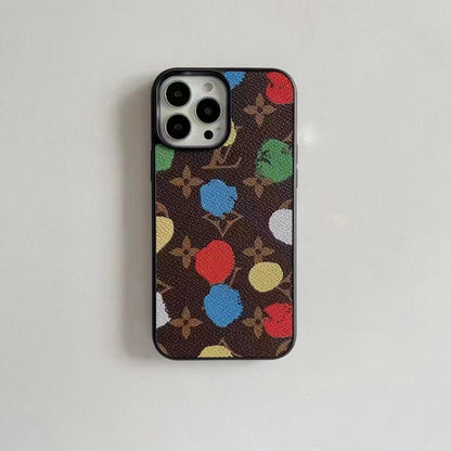 Louis Vuitton iPhone 16 case – monogram leather slim LV monogram designer phone cover