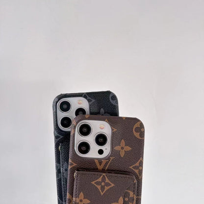 Louis Vuitton iPhone 16 case – monogram slim shockproof LV monogram designer phone cover