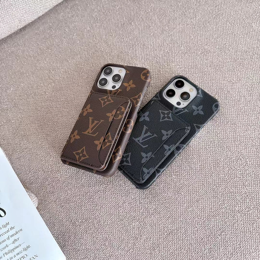 Louis Vuitton iPhone 16 case – monogram slim shockproof LV monogram designer phone cover