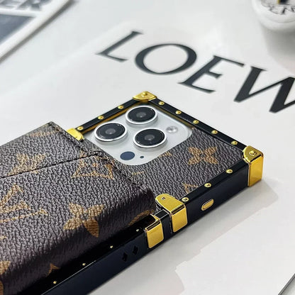Louis Vuitton iPhone 15 case – luxury slim shockproof LV monogram designer phone cover