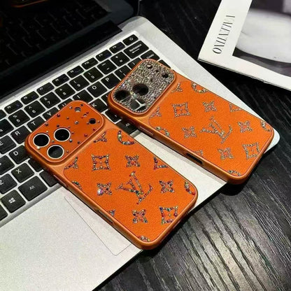 Louis Vuitton iPhone 17 Air case – luxury leather slim LV monogram designer phone cover
