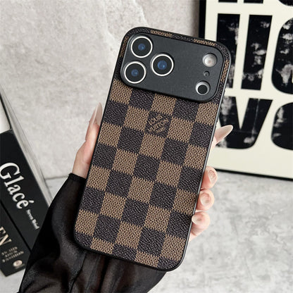 Louis Vuitton iPhone 17 Air case – luxury leather slim LV monogram designer phone cover