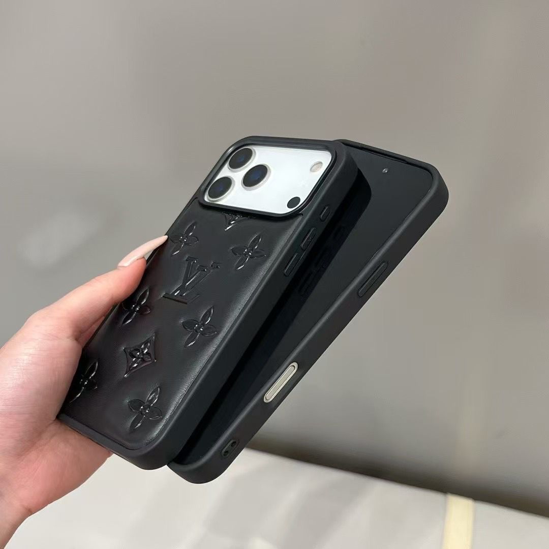 Louis Vuitton iPhone 17 Air case – luxury premium leather LV monogram designer phone cover