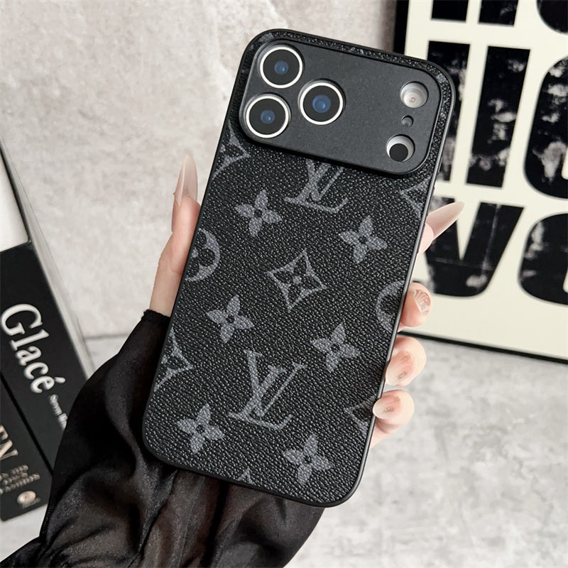 Louis Vuitton iPhone 17 Air case – luxury premium leather LV monogram designer phone cover