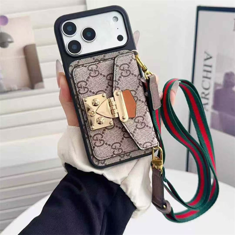 Louis Vuitton iPhone 17 case – card holder designer magsafe LV monogram designer phone cover