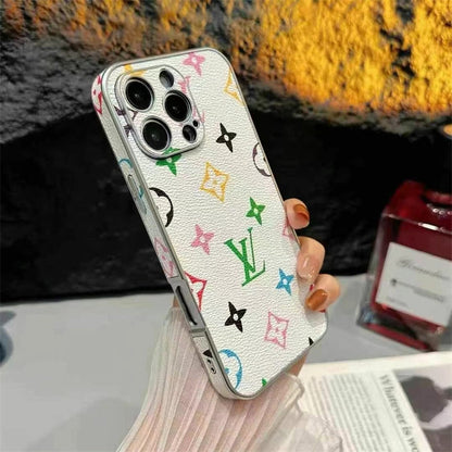 Louis Vuitton iPhone 17 case – card holder designer premium LV monogram designer phone cover