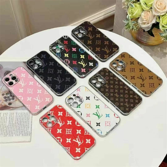 Louis Vuitton iPhone 17 case – card holder leather slim LV monogram designer phone cover
