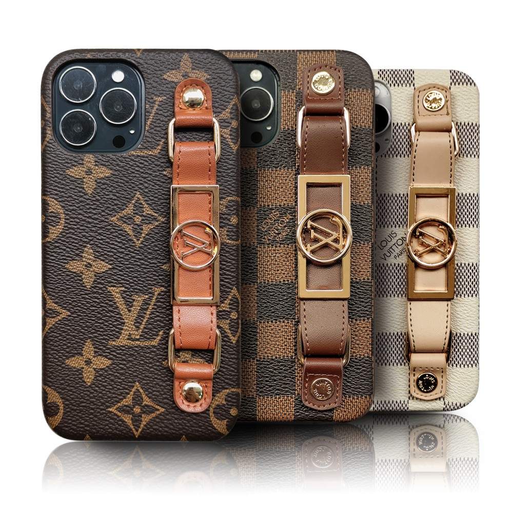 Louis Vuitton iPhone 17 case – card holder leather slim LV monogram designer phone cover