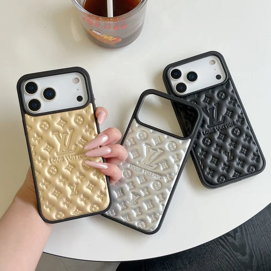 Louis Vuitton iPhone 17 case – card holder magsafe shockproof LV monogram designer phone cover