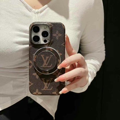 Louis Vuitton iPhone 17 case – luxury leather slim LV monogram designer phone cover
