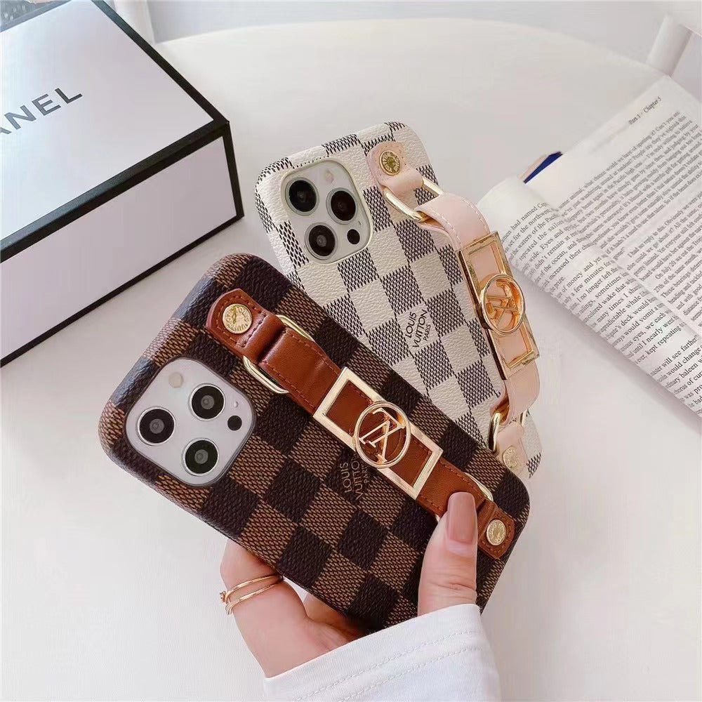 Louis Vuitton iPhone 17 Pro case – card holder slim shockproof LV monogram designer phone cover