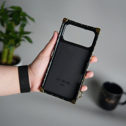 Louis Vuitton iPhone 17 Pro Max case – card holder designer magsafe LV monogram designer phone cover trunk