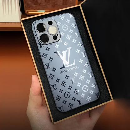 Louis Vuitton iPhone 17 Pro Max case – card holder premium leather LV monogram designer phone cover