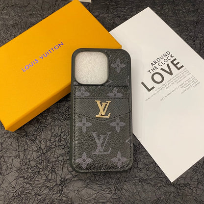 Louis Vuitton iPhone 17 Pro Max case – luxury premium leather LV monogram designer phone cover