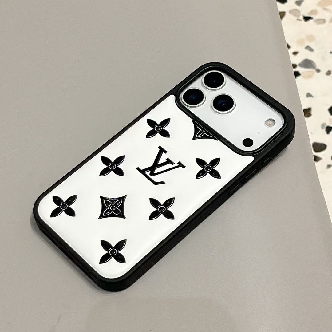 Louis Vuitton iPhone 17 Pro Max case – luxury premium leather LV monogram designer phone cover