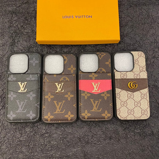 Louis Vuitton iPhone 17 Pro Max case – luxury slim shockproof LV monogram designer phone cover