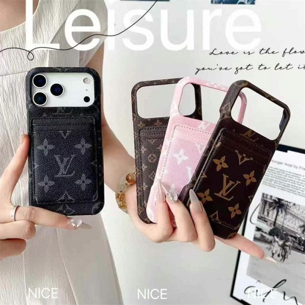 LV iPhone 17 Air case – strap designer magsafe LV monogram designer phone cover