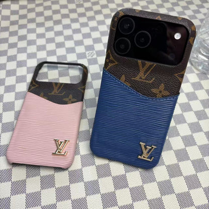 LV iPhone 17 Air case – strap magsafe shockproof LV monogram designer phone cover